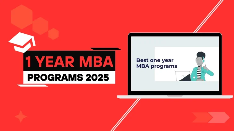 1-Year Online MBA Programs