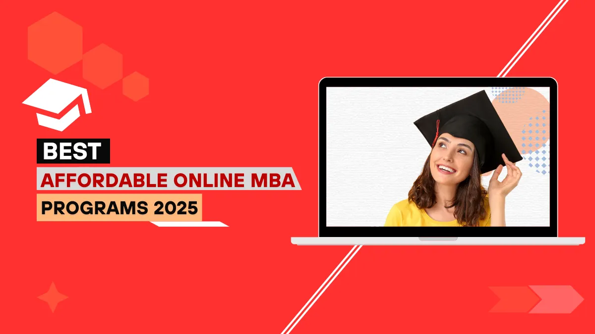 Top-rated Best affordable online MBA students attending virtual lectures and working from home with global university options in 2025.