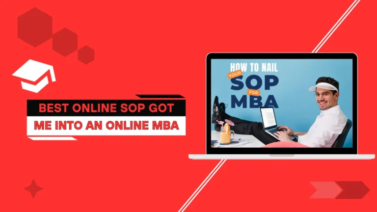 This SOP Got Me Into an Online MBA—Here’s the Exact Format!