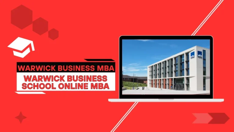 Warwick Business School Online MBA
