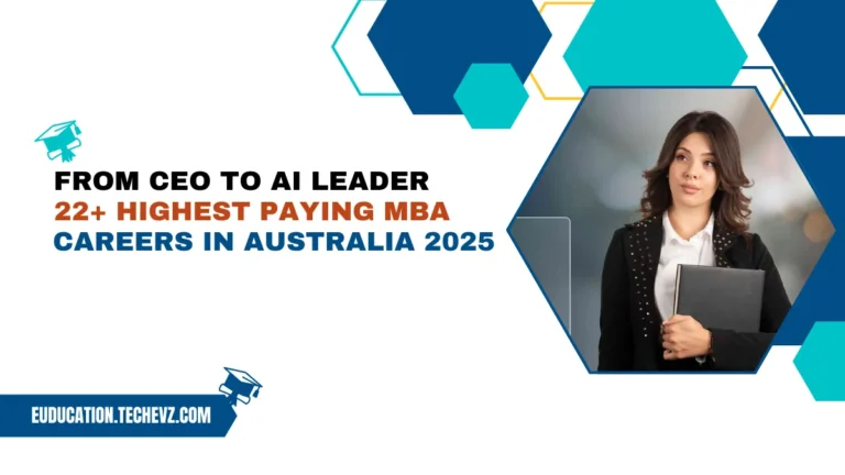 From CEO to AI Leader – 22+ Highest Paying MBA Careers in Australia 2025