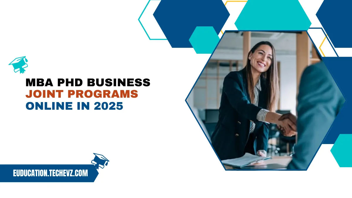 MBA PhD Business Joint Programs Online