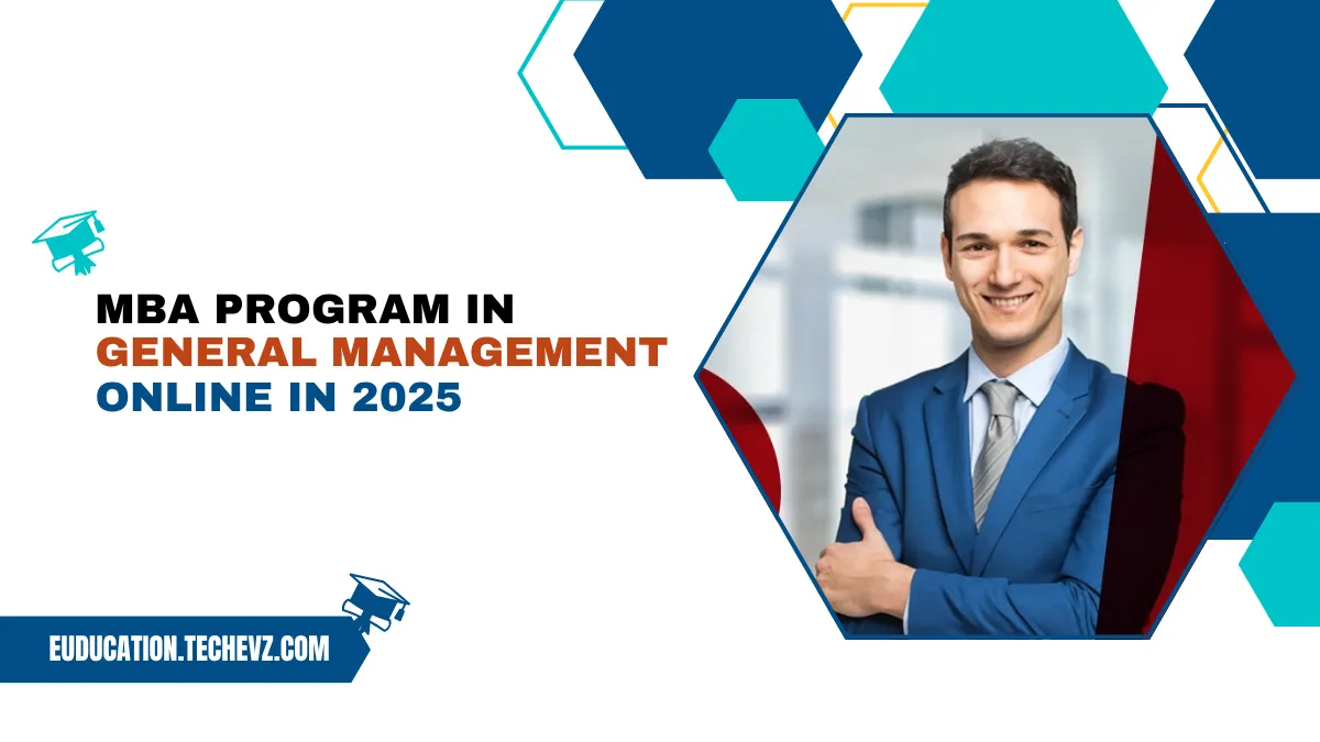 MBA Program in General Management Online